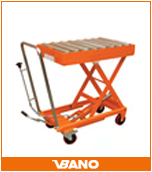 滾軸升降平臺車