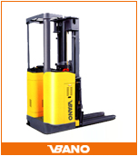 站駕式雙托盤叉車