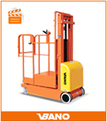 全電動高空取料機二級門架